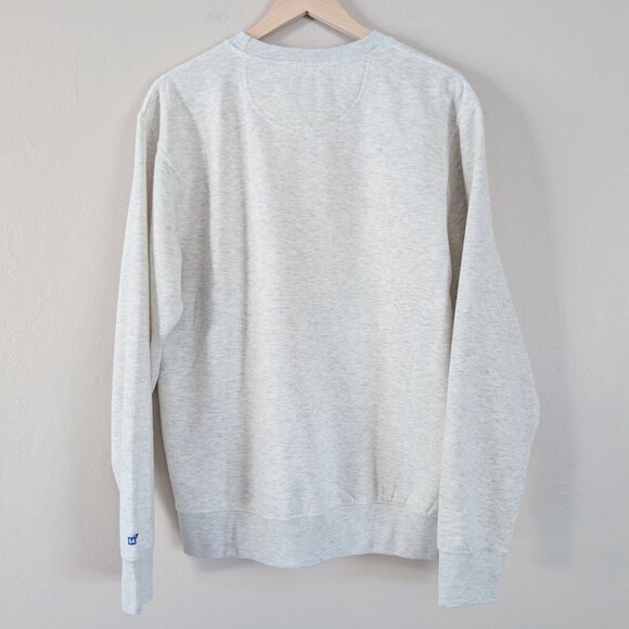 Cozy Oatmeal Heather Mount Shasta Crewneck Sweatshirt Granola Gorpcore S - Picture 10 of 13